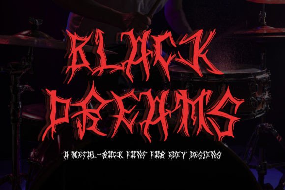Black Dreams: Channeling Heavy Metal Energy in Your Designs