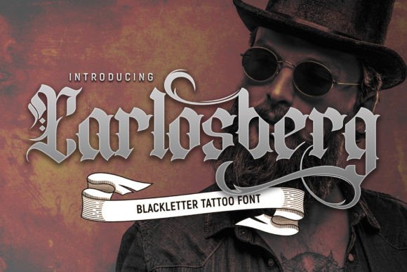 Carlosberg: A Contemporary Blackletter for Bold Brands
