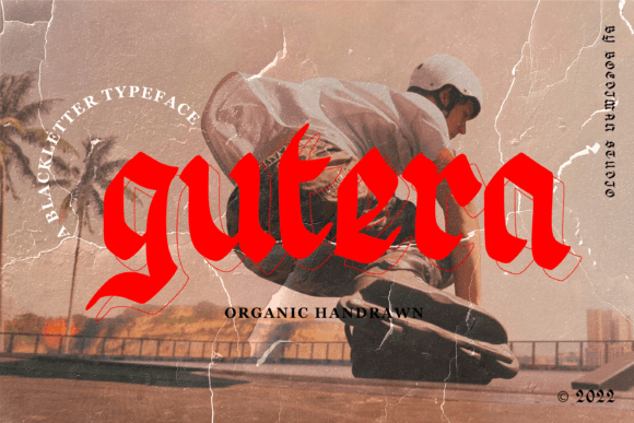 Gutera: A Modern Blackletter Font with Timeless Edge