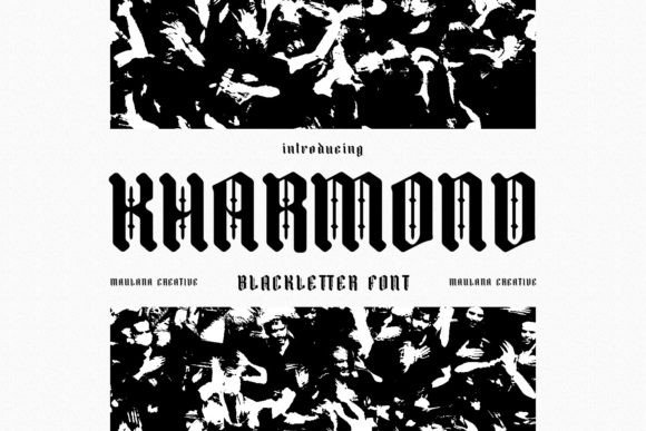 Kharmond: A Blackletter Font for Modern Branding