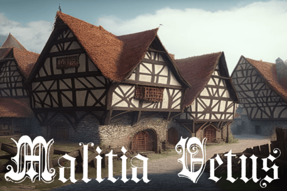 Malitia Vetus: A Blackletter Font for Authentic Medieval Aesthetics