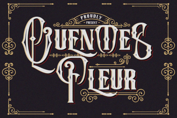 Quentes Fleur: A Modern Twist on Blackletter Tradition