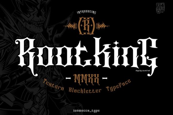 RootKing: Command Attention with Authentic Blackletter Style