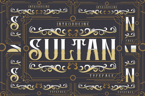 Sultan: Where Blackletter Tradition Meets Modern Elegance