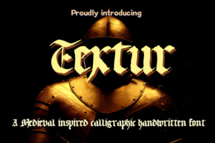 Textur: A Blackletter Font for Bold Brand Identity