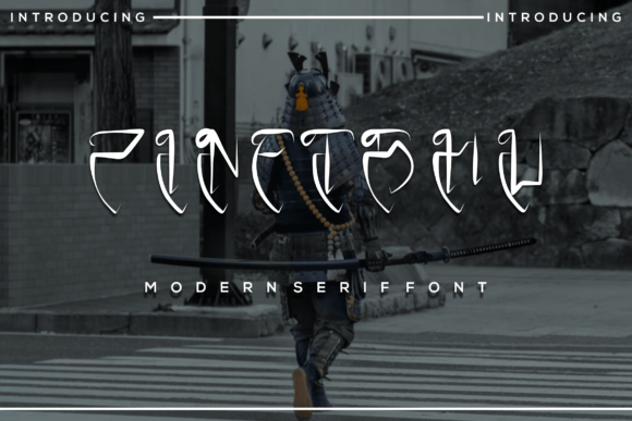 Zinetshu: A Modern Blackletter Font for Bold Projects